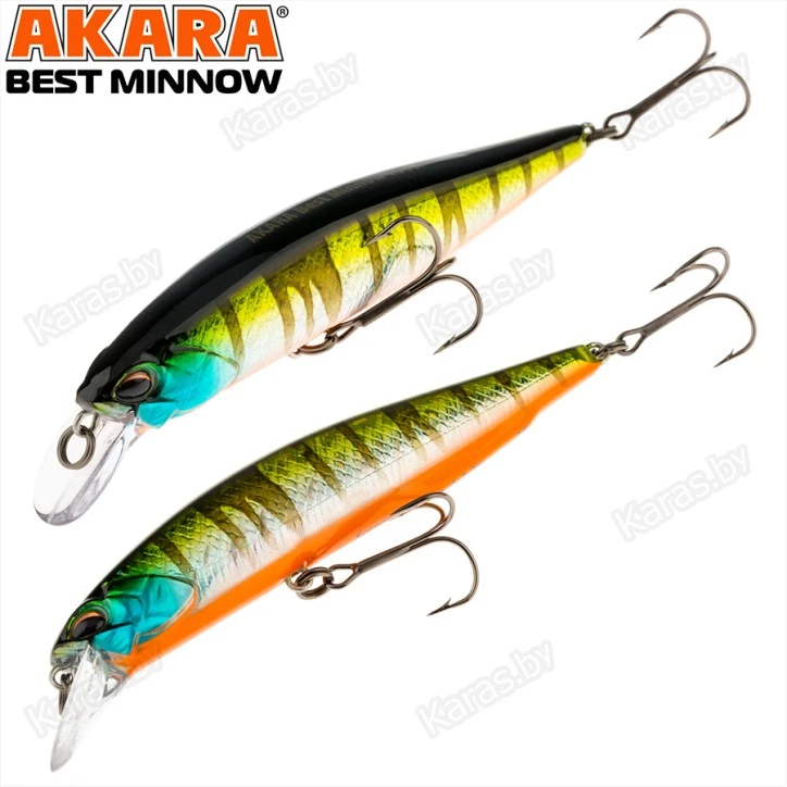 Воблер Akara Best Minnow 100SP (15 гр)