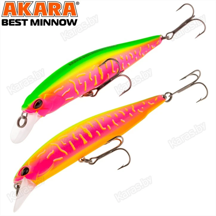 Воблер Akara Best Minnow 100SP (15 гр)