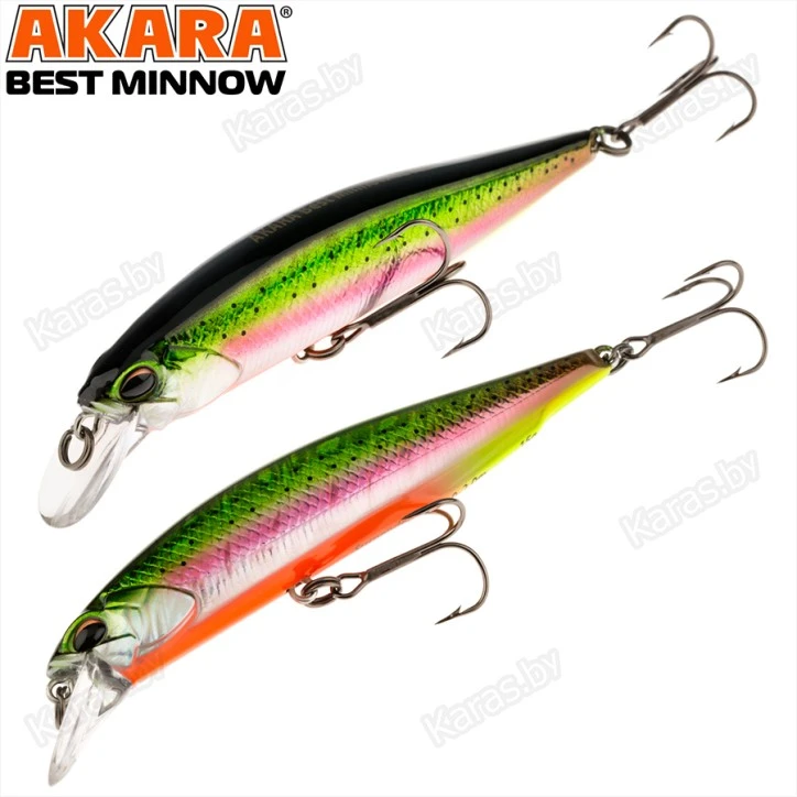 Воблер Akara Best Minnow 100SP (15 гр)