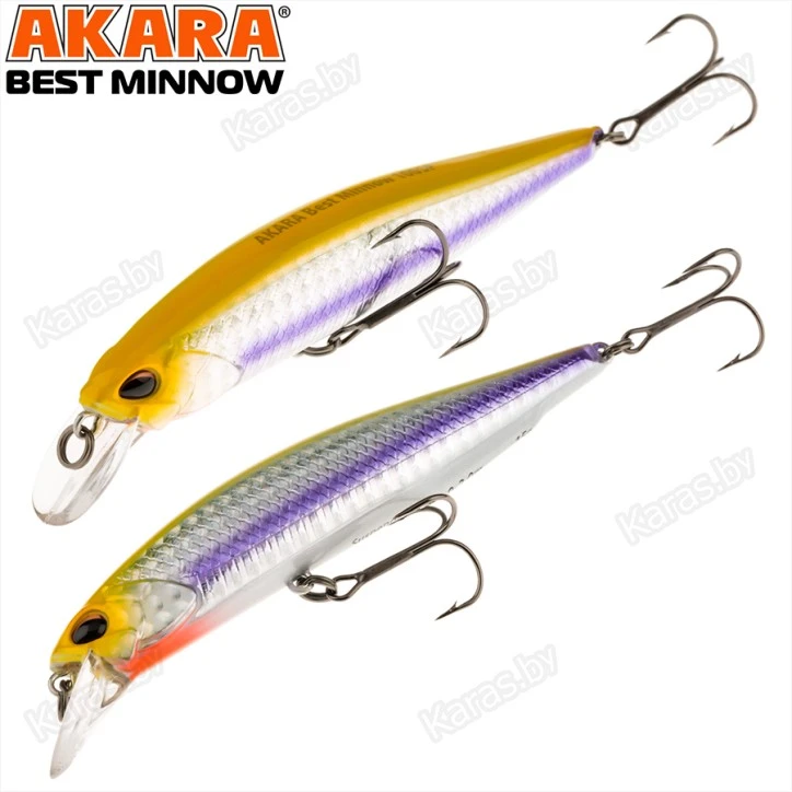 Воблер Akara Best Minnow 100SP (15 гр)