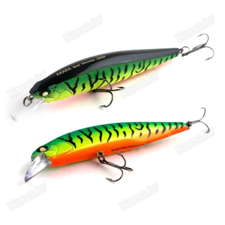 Воблер Akara Best Minnow 100SP (15 гр)