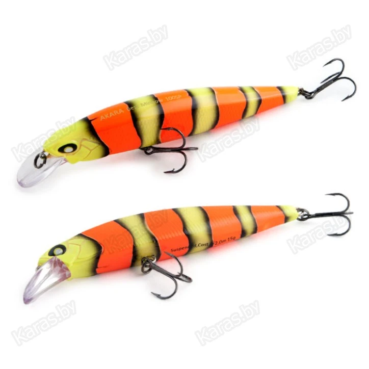Воблер Akara Best Minnow 100SP (15 гр)