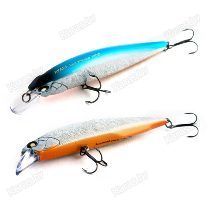 Воблер Akara Best Minnow 100SP (15 гр)