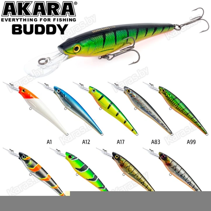 Воблер Akara Buddy 110F (16 гр)