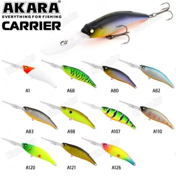Воблер Akara Carrier 75F (12 гр)