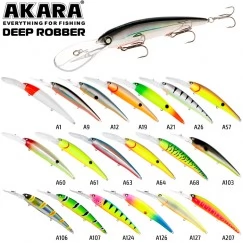Воблер для троллинга Akara Deep Robber 120F (19 гр)