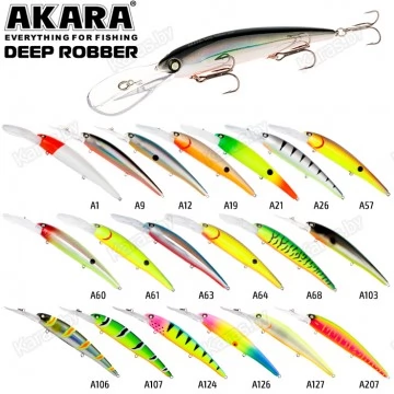Воблер для троллинга Akara Deep Robber 120F (19 гр)