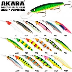 Воблер для троллинга Akara Deep Winner 125F (24 гр)
