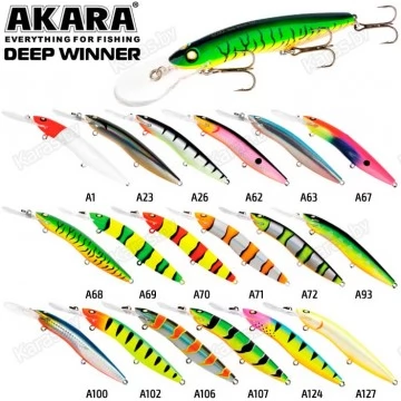 Воблер для троллинга Akara Deep Winner 125F (24 гр)