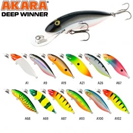 Воблер для троллинга Akara Deep Winner 85F (14 гр)