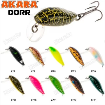 Воблер Akara Dorr 30F (2 гр)