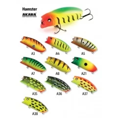 Воблер поппер Akara Hamster 60F (10 гр)