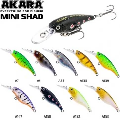 Воблер Akara Mini Shad 40SP (2.5 гр)