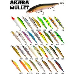 Воблер Akara Mullet 110F (14 гр)
