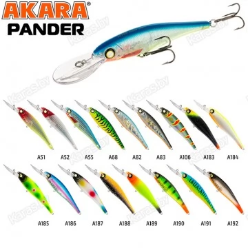 Воблер для троллинга Akara Pander 105F (14 гр)