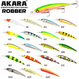 Воблер для троллинга Akara Robber 120F (19 гр)