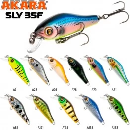 Воблер Akara Sly 35F (2 гр)