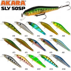 Воблер Akara Sly 50SP (3.5 гр)