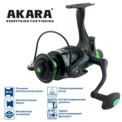 Безынерционная катушка с байтраннером  Akara Geden Carp FG3000. 3 ш.п. + 1 р.п.