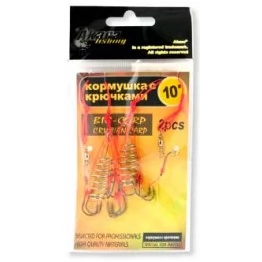 Кормушка Akara овальная с крючками. 2 шт. (№9)