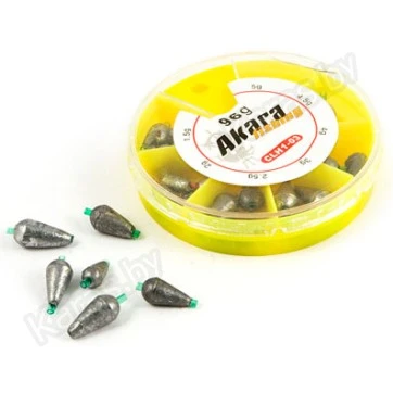 Набор грузов скользящих Akara CLH1-03, 96 г, 1.50-5.00 г