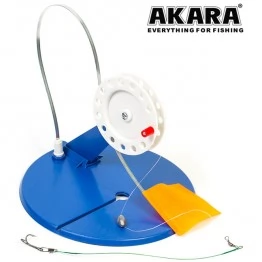 Жерлица зимняя Akara оснащенная (диаметр 19 см)