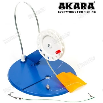 Жерлица зимняя Akara оснащенная (диаметр 19 см)