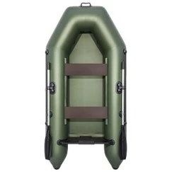 Надувная 2-местная ПВХ лодка Аква 2800 (зеленый)