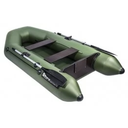 Надувная 2-местная ПВХ лодка Аква 2800 (зеленый)