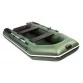 Надувная 2-местная ПВХ лодка Аква 2900 (зеленый)