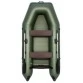 Надувная 2-местная ПВХ лодка Аква 2900 (зеленый)