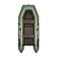 Надувная 3-местная ПВХ лодка Аква 3200 СКК (зеленая)