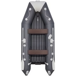 Надувная 3-местная ПВХ лодка Аква 3200 НДНД