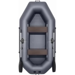 Надувная 2-местная ПВХ лодка Аква Мастер 260 (графит)