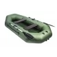 Надувная 2-местная ПВХ лодка Аква Мастер 260 (зеленый)