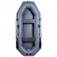 Надувная 2-местная ПВХ лодка Аква Мастер 280 (графит)