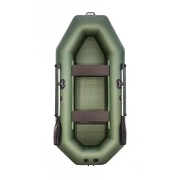Надувная 2-местная ПВХ лодка Аква Мастер 280ЖСТ (пол-книжка + транец)