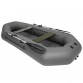 Надувная 2-местная ПВХ лодка Аква Мастер 280 НД (графит)