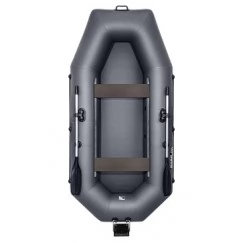 Надувная 3-местная ПВХ лодка Аква Мастер 300 ТР (графит)