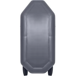 Надувная 1-местная ПВХ лодка Аква Оптима 210 (графит)