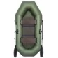 Надувная 2-местная ПВХ лодка Аква Оптима 260 (пол-книжка)
