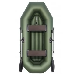 Надувная 2-местная ПВХ лодка Аква Оптима 260 НД