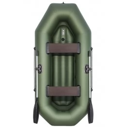 Надувная 2-местная ПВХ лодка Аква Оптима 260 НД