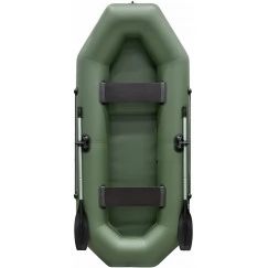 Надувная 2-местная ПВХ лодка Аква Мастер 280 (зеленая)
