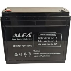 Аккумулятор лодочный тяговый Alfa 12V-134Ah