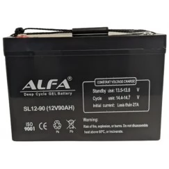 Аккумулятор лодочный тяговый Alfa 12V-90Ah