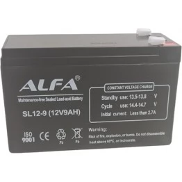 Аккумулятор свинцово-кислотный Alfa SL12-9 12V, 9Ah