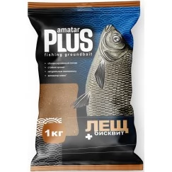 Прикормка Amatar Plus Лещ Бисквит (светлая) 1кг