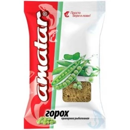 Прикормка Amatar Горох (светлая) 750 г