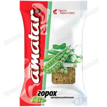 Прикормка Amatar Горох (светлая) 750 г
